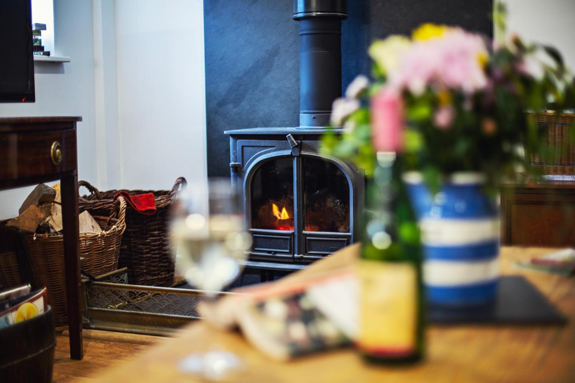 The Bothy At Oak Farm Apartment Usk Bagian luar foto