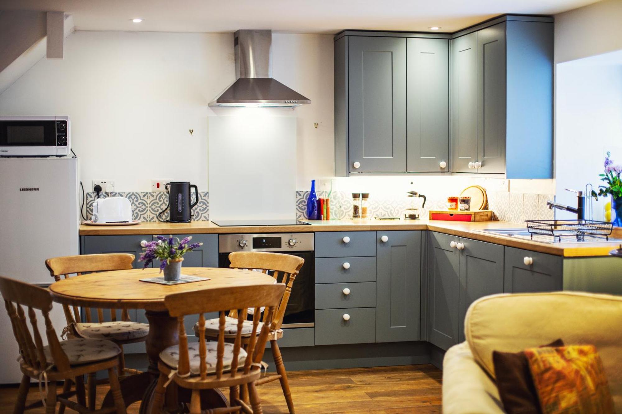 The Bothy At Oak Farm Apartment Usk Bagian luar foto