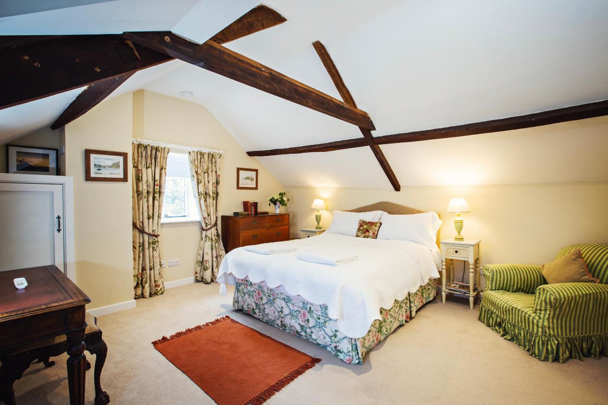 The Bothy At Oak Farm Apartment Usk Bagian luar foto